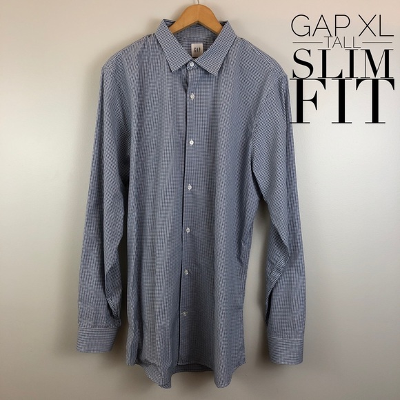 xl tall slim fit shirts